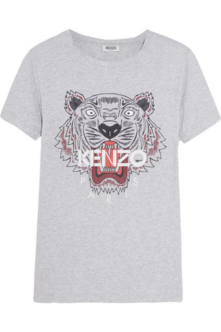 Printed cotton-jersey T-shirt