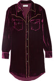 Velvet shirt